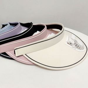 Gorra de Visera Ancha Personalizada con Logotipo, para Exteriores, con Ventilador USB, para el Verano, con Parte Superior Vacía, para Promociones - Product Image 6