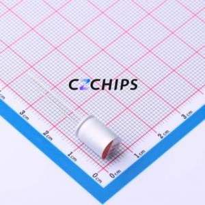 Condensador Sólido HS1C687M0811PC, Componente de Montaje en Orificio (THT), D8xL11.5mm 680uF 20% 16V 3.5mm - Product Image 1