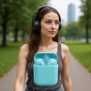 Écouteurs sans fil Myrva S90935azc bleu ciel pour une utilisation en extérieur - Product Image 2