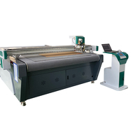TC bandera tela 75gsm poliéster Pongee tela tinte Digital cuchillo CNC DieVibrating Digital corte Plotter máquina mesa con CE ISO