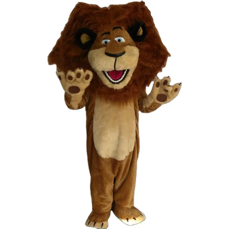 Hola fantasia animal lion mascote para venda
