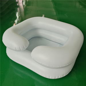 Bac à shampoing portable, réglable, moderne et durable, avec cuve profonde, pour salon et salle de bain, en <span class=keywords><strong>plastique</strong></span> écologique, station de lavage de cheveux mobile - Product Image 3