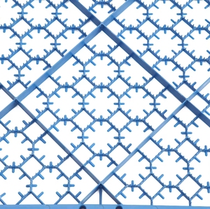 Riempitivo PP Opti-Grid con Griglia Dorata, Nero, Alta Produttività, Quadrato Spesso 5 cm per Torre di Raffreddamento a Flusso Incrociato LATINO - Product Image 3