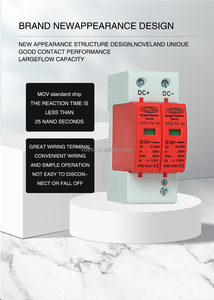 DC SPD 1P 2P 3P 4P 60KA 40KA 385V อุปกรณ์ป้องกันไฟกระชากฟ้าผ่าในบ้านอุปกรณ์ป้องกันแรงดันต่ำ30KA 20KA - Product Image 6
