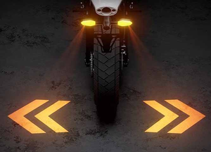 Luz Intermitente LED Impermeable, Proyector de Flecha, Luz RGB, 27 Modelos, 12V, Ámbar, Lámpara de Señalización para Motocicleta - Product Image 3