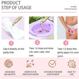 Produits d'hygiène féminine, soins Yoni, huile essentielle <span class=keywords><strong>de</strong></span> rose, vente en gros, étiquette privée, huile Yoni - Product Image 5