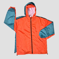Veste coupe-vent unisexe personnalisée avec logo ODM 2026, imperméable, respirante, légère, grande taille, à capuche, en softshell, avec fermeture éclair verticale pour l'automne