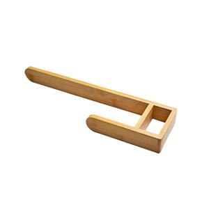 Estante de Almacenamiento para <span class=keywords><strong>Baño</strong></span> de Bambú <span class=keywords><strong>Sin</strong></span> Necesidad de Perforar Agujeros. Estante de Almacenamiento para Toallas de <span class=keywords><strong>Baño</strong></span>, Accesorio de <span class=keywords><strong>Baño</strong></span>. - Product Image 5