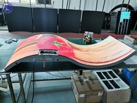 Écran LED flexible intérieur/extérieur MIP 0,9 mm à pas de pixel fin P0,9 P1,2 P1,5 P1,8 P2 P2,5 – Panneau d'affichage LED souple