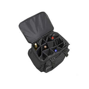 Isolierte roll wein kühltasche mit fächer PVC futter kühler für sommer camping - Product Image 2