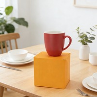 Boîtes rigides de haute qualité avec logo imprimé personnalisé, bronzage, recyclables, emballage cadeau d'anniversaire, tasse à thé, fermeture magnétique avec poignée
