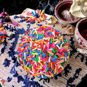 Sprinkles de Arcilla Polimérica Cilíndricos de 5mm, Estilo Comida, Manualidades de Halloween, Decoración de Pasteles, Slimes Esponjosos para Navidad - Product Image 3