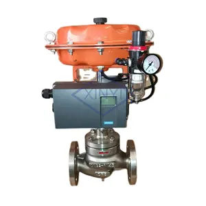 DN32 PN40 ampla faixa ajustável único assento água com pressão Intelligent localizador regulador válvula