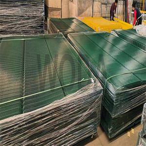 Barrera <span class=keywords><strong>de</strong></span> Seguridad Reforzada 358 con Púas <span class=keywords><strong>de</strong></span> Dientes <span class=keywords><strong>de</strong></span> Tiburón Superiores y Poste <span class=keywords><strong>de</strong></span> Manivela, Malla Anti-escalada para Máxima Defensa Perimetral - Product Image 2