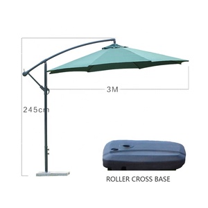 Commerce de gros personnalisé Sun Garden Parasol de haute qualité en porte-à-faux <span class=keywords><strong>grand</strong></span> parapluie extérieur pour la plage - Product Image 3