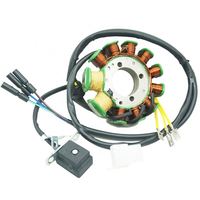 X-042 RTS Motorcycle Electric System CG125-11 Pole 125CC Motorcycle Engine Generator CG125 Magneto Stator Coil