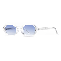 Nouvelles Lunettes de Soleil Personnalisées Anti-UV de Luxe Qualité Designer 2026 pour Femme Haut de Gamme CP Petites Lunettes Polygones