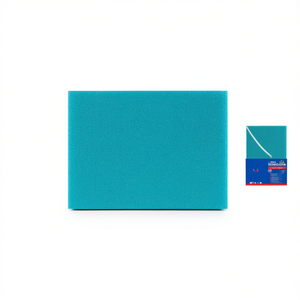 Foglio di Schiuma EVA ILAN 40x60cm Ciano Glitterato Materiale per Artigianato - Product Image 2