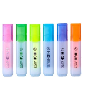 Rotuladores de Colores de Gran Capacidad, Rotuladores para Diario de Estudiantes, Rotuladores Resaltadores de 6 Colores al por Mayor - Product Image 1