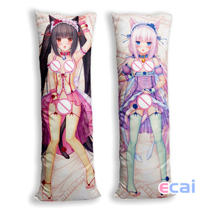 ปลอกหมอนข้างอนิเมะ Ecai Custom Cartoon Girl <span class=keywords><strong>NEKOPARA</strong></span> ช็อกโกแลตและวานิลลา ญี่ปุ่น สำหรับผู้ใหญ่ ไม่มีการเซ็นเซอร์ - Product Image 4
