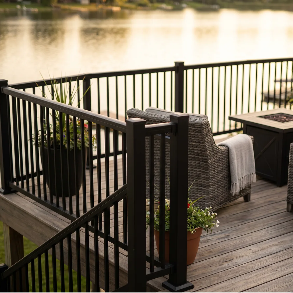 Aluminum Fence Railing Panels with Modular Design for Flexible Project ...