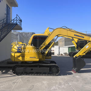 Slightly Used for PC60 PC60-7 6t Crawler Excavator with 1 Year Warranty and High Operating Efficiency - Product Image 1