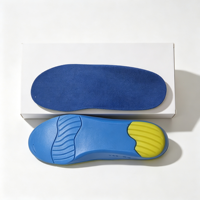 Semelles orthopédiques antidérapantes pour enfants, soutien de la voûte plantaire, semelle plate en PU, coussin pour chaussures pour enfants