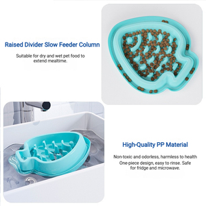 Bol <span class=keywords><strong>anti</strong></span>-écrasement en PP en forme de poisson <span class=keywords><strong>pour</strong></span> animaux de compagnie, bol à nourriture <span class=keywords><strong>pour</strong></span> chat et <span class=keywords><strong>chien</strong></span> - Product Image 4