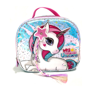 Hot New Girls Mochilas escolares <span class=keywords><strong>Mochila</strong></span> <span class=keywords><strong>con</strong></span> <span class=keywords><strong>ruedas</strong></span> Unicorn Children Trolley Mochilas escolares para niñas - Product Image 5