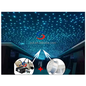 LED Starry Sky <strong>Ceiling</strong> Panel 60x60cm - Lightweight Pre-assembled Fiber Optic <strong>Light</strong> for Home <strong>Bar</strong> Hotel Decoration - Product Image 1