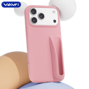 Funda de Silicona Líquida VAWI V-S04 con Diseño de Lápiz Labial para Teléfono al por Mayor para iPhone 17 Pro <span class=keywords><strong>Max</strong></span> con Funda de Lápiz Labial para Samsung S25 Ultra - Product Image 2