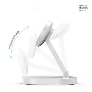 <span class=keywords><strong>Mejor</strong></span> venta <span class=keywords><strong>2023</strong></span> Cargador inalámbrico plegable Cuatro en Uno soporte de luz nocturna Carga inalámbrica - Product Image 3