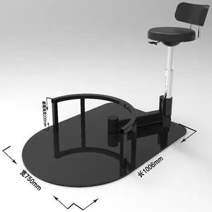 Chaise de Barbier Professionnelle 2025 Rotative à 360° pour Technicien, Robuste et Intégrée, Idéale pour Hôtels et Salons de Coiffure, Durable - Product Image 5