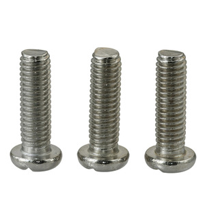 สกรูหัวกลมสแตนเลส 201 M3 M4 M5 M6 เกลียวมาตรฐาน ผิวเรียบ - Product Image 3