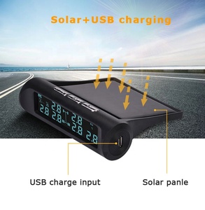 Trên bán lốp <span class=keywords><strong>TPMS</strong></span> 6 cảm biến bên ngoài cho các đoàn lữ hành <span class=keywords><strong>RV</strong></span> xe tải nhẹ Steelmate <span class=keywords><strong>TPMS</strong></span> năng lượng mặt trời lốp áp suất lốp hệ thống giám sát - Product Image 2