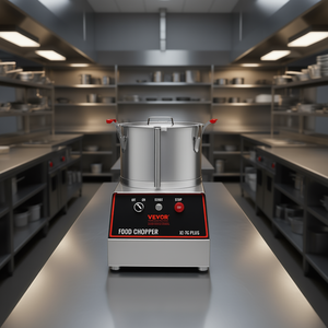 Picadora de Alimentos Vevor de 7 Qt, Equipo de Cocina Comercial de Acero Inoxidable, Máquina Picadora de Grado Profesional de 750W - Product Image 2