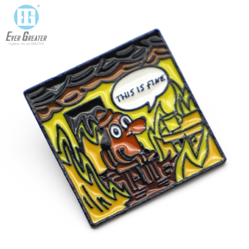 По индивидуальному заказу металлический штырь отворотом изготовленным на заказ логосом с более чем 25-летним опытом и ISO сертификаты