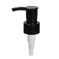 Fournisseurs de pompes Pompe à lotion noire mate 28/410 Bouteille de shampooing Couvercles Pp