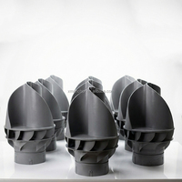Système hybride de générateur éolien à turbine verticale en spirale, ventilateur d'évacuation de toit pour entrepôt frigorifique, meilleur prix