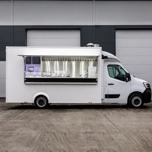 Camión de Comida Móvil de 4.8m con Carrocería de Acero Inoxidable, Compartimentos Aislados, Uso en Exteriores, Motorizado, Resistente a la Oxidación, Garantía de 4 Años, Individual - Product Image 1