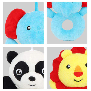 Jouet musical rotatif en peluche douce pour bébé avec son froissement, hochet portatif pour nourrisson, outil d'apprentissage précoce - Product Image 5