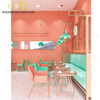 Comptoir de présentation personnalisé pour boulangerie moderne, mobilier d'intérieur, design de boulangerie, vitrine de café, présentoir pour café