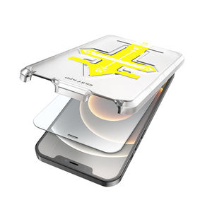 Protector de Pantalla de Vidrio AGC Japonés con Pegamento Completo en la Parte Delantera y Trasera, Dureza 9H, para <span class=keywords><strong>12</strong></span> Pro Max <span class=keywords><strong>Mini</strong></span>, Características Anti-Golpes e Impermeables - Product Image 1