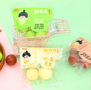 Juguetes Blandos de Colores Estilo Japonés con Forma de Postre Matcha y Queso, Bolas Antiestrés para Niños y Adultos, para Niñas - Product Image 5