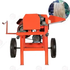 Factory supply Hemp peeling machine |Decorticator hemp abaca sisal fiber extraction extracting peeling machine