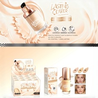 Vente flash - Fond de teint liquide hydratant et matifiant JUANLUAN 30ml - Personnalisez votre propre étiquette - Format voyage pour tous types de peaux