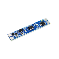 Interrupteur à capteur IR AiPin DC5V 24V sans soudure, variateur de lumière LED en plastique pour bande lumineuse, carte de circuit à variation manuelle par geste, charge maximale 144W