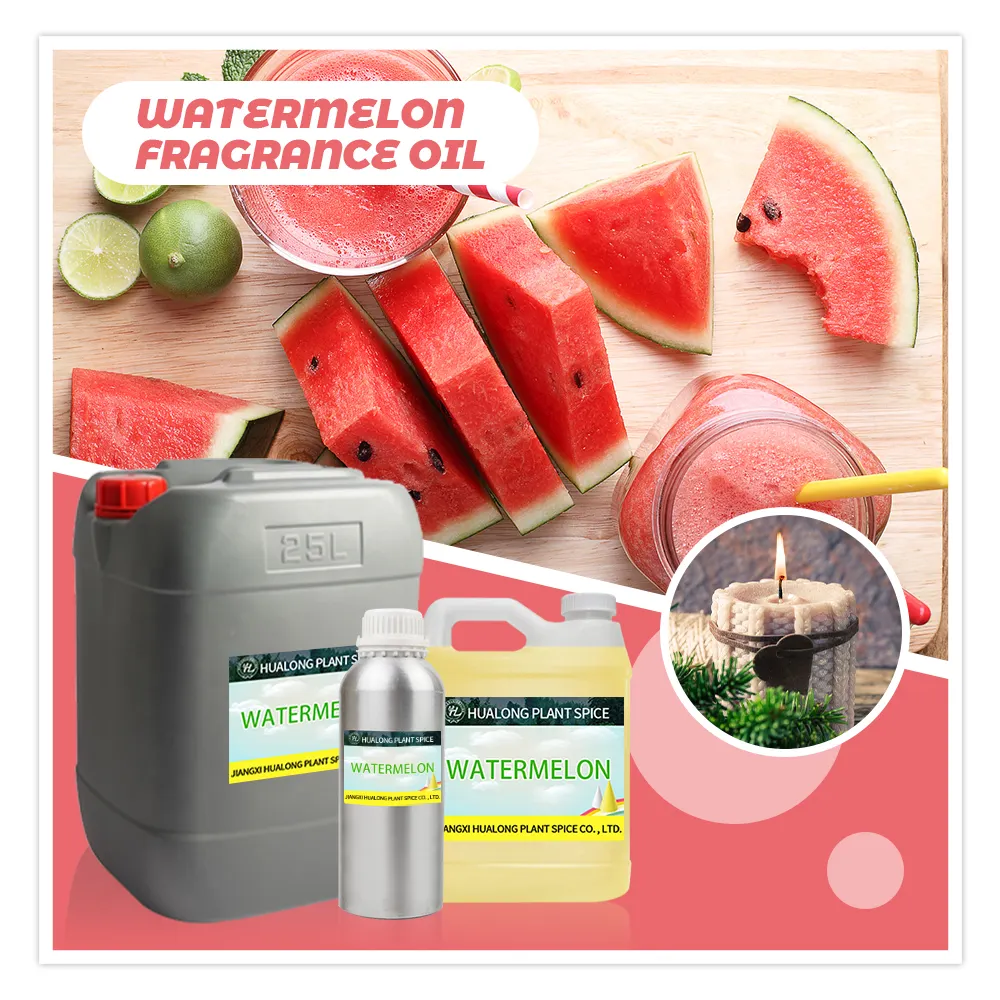 Bulk Natural Fruity Fragrance Oils Producer, Wholesale Concentrated Watermelon Oil For Scented Candle Making | COSMETIC GRADE