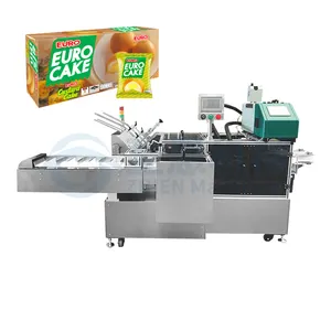 Semi-automatic Carton Box Packing Machine Automatic Small Carton Box Folding Machine Sealing Machines Paper Packaging