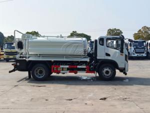 VASOL V3 Combined Sewer Cleaner Suction Truck Yuchai Engine 6m³ Sewage 4m³ Water Tank For Septic Tank Cleaning Waste Transport - Product Image 5